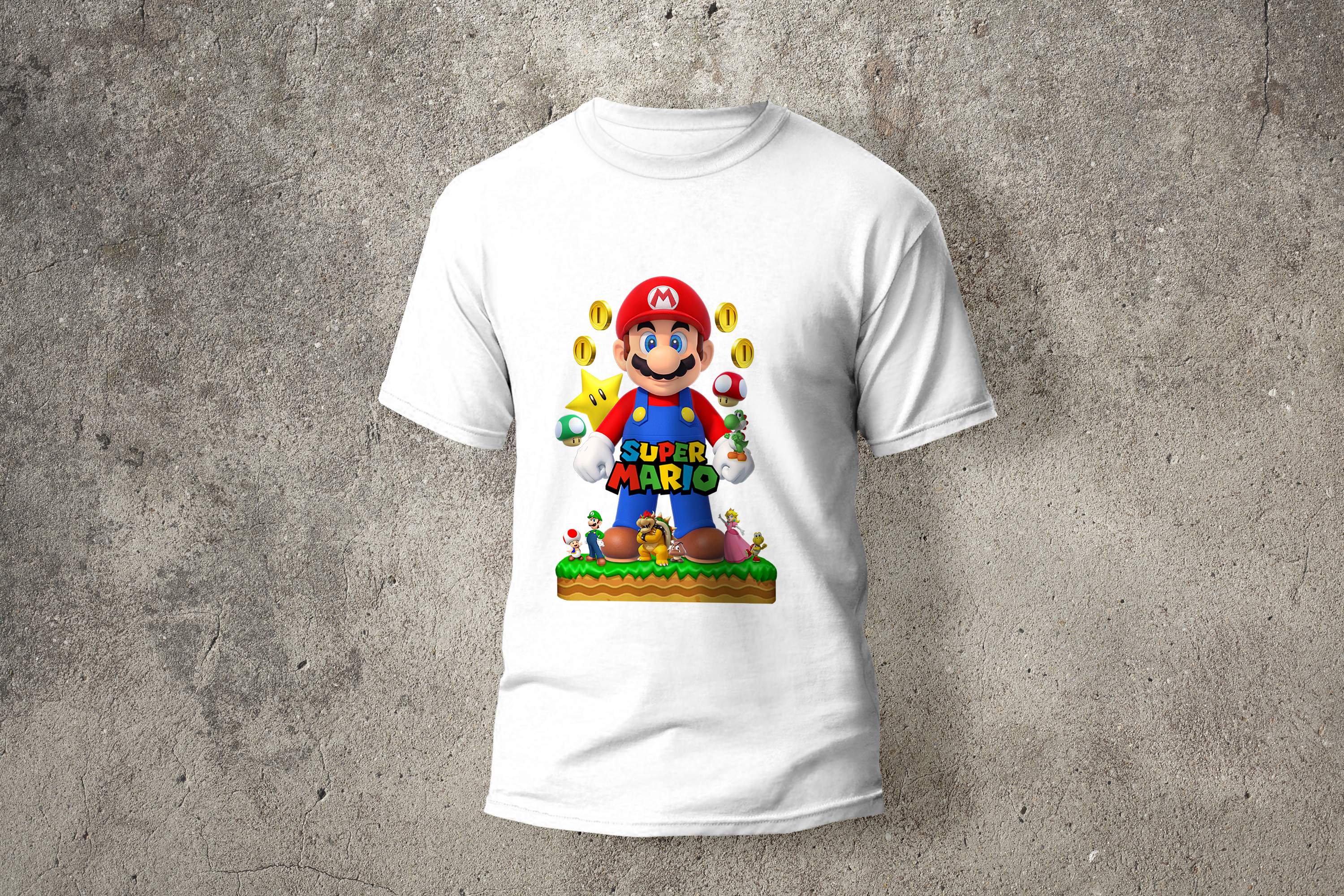Camiseta de Super Mario
